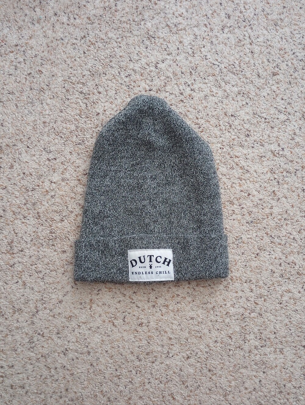 Dutch Bros Coffee Beanie Gray Endless Chill